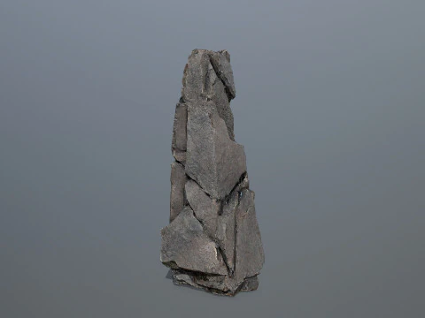 Cliff rocks 3D Model