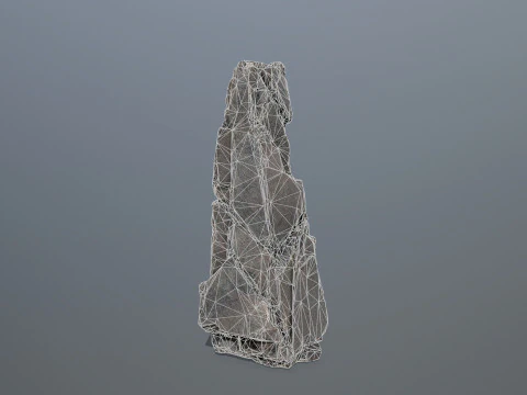 Cliff rocks 3D Model