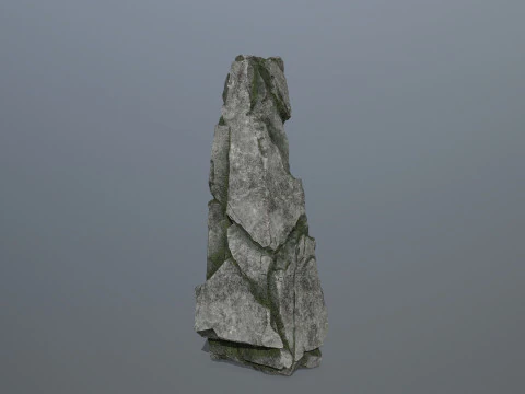 Cliff rocks 3D Model