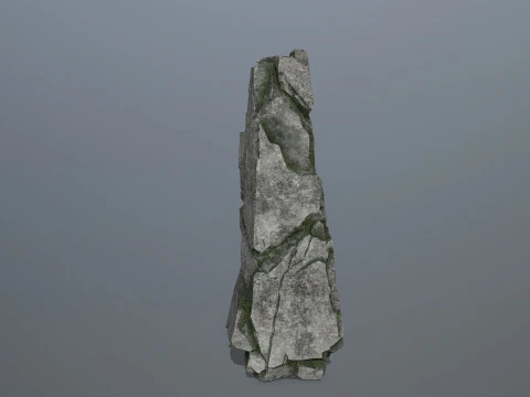 Cliff rocks 3D Model