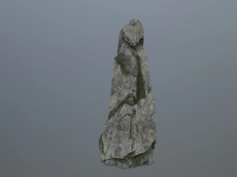 Cliff rocks 3D Model
