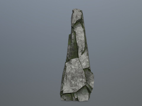 Cliff rocks 3D Модель