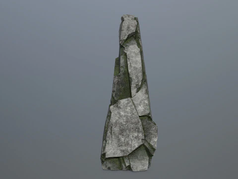 Cliff rocks 3D Model