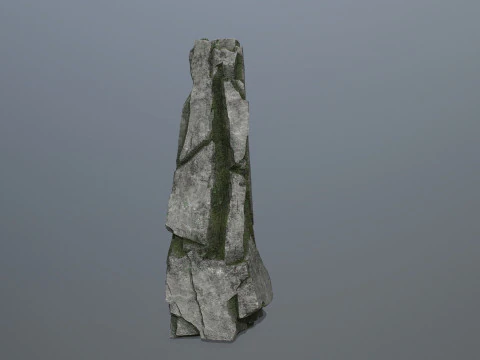 Cliff rocks 3D Model