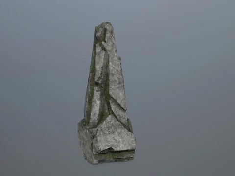 Cliff rocks 3D Model