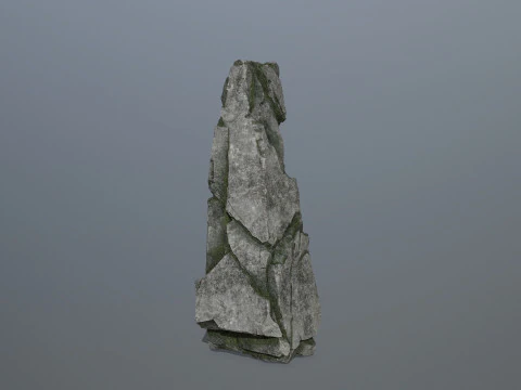 Cliff rocks 3D Model