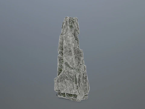 Cliff rocks 3D Model