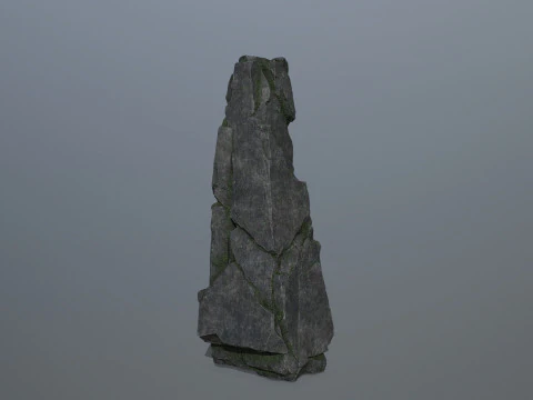Cliff rocks 3D Model