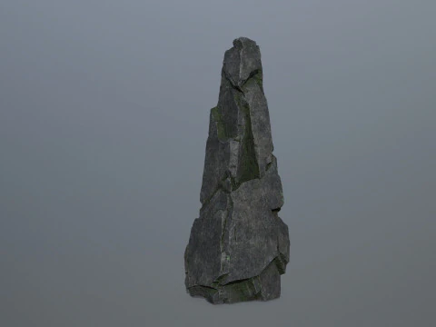 Cliff rocks 3D Model