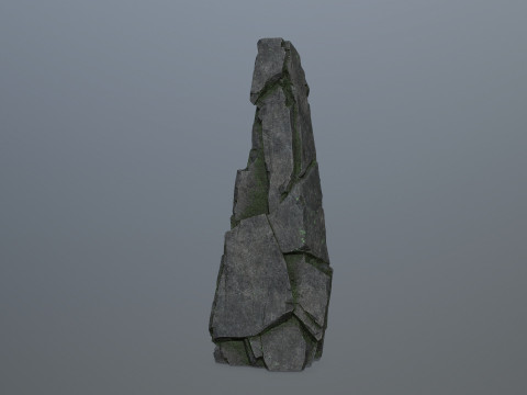 Cliff rocks 3D-Modell