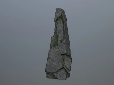 Cliff rocks 3D Model