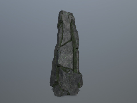 Cliff rocks 3D-Modell