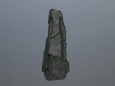 Cliff rocks 3D Model
