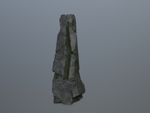 Cliff rocks 3D-Modell