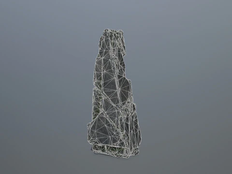 Cliff rocks 3D Model