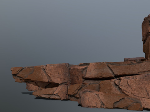 Desert Rocks Model 3D