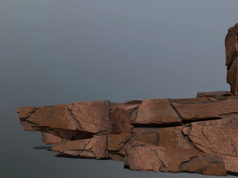 Rocce del deserto Modello 3D