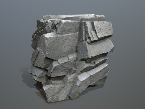 Cliff rocks 3D 모델