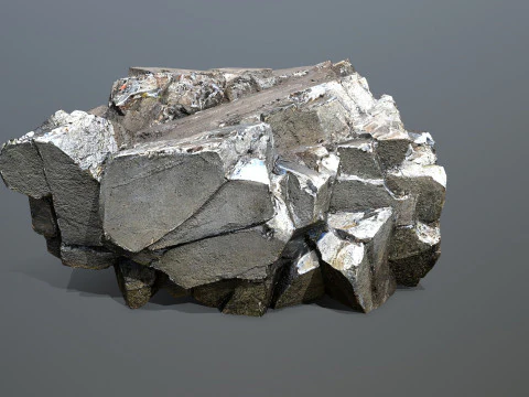 Cliff rocks 3D Model