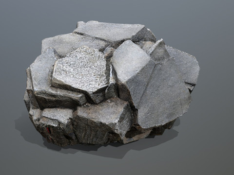 Cliff rocks 3D 모델