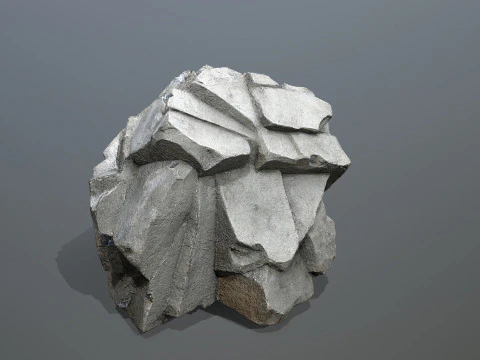 Cliff rocks 3D Model