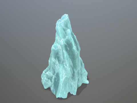 Ice rocks Model 3D