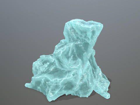 Ice rocks Model 3D