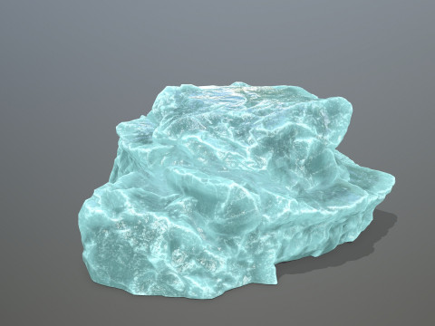 Ice rocks Model 3D
