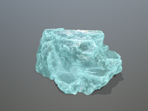 Ice rocks Model 3D
