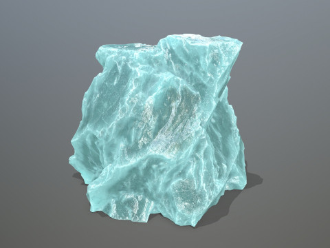 Ice rocks Model 3D