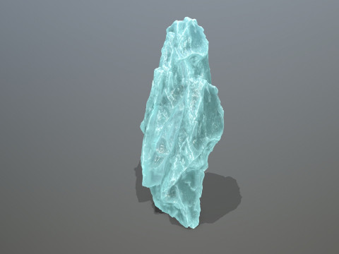 Ice rocks Model 3D