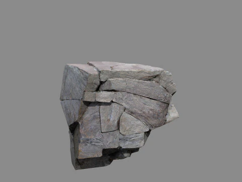 Cliff rocks 3D Model