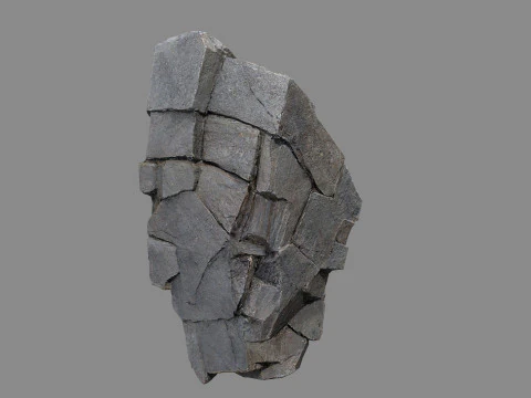 Cliff rocks 3D Model