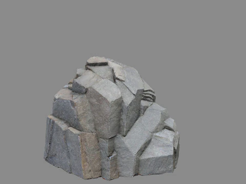Cliff rocks 3D Model