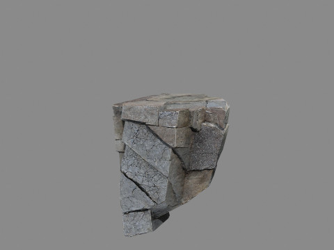 Cliff rocks 3D Модель