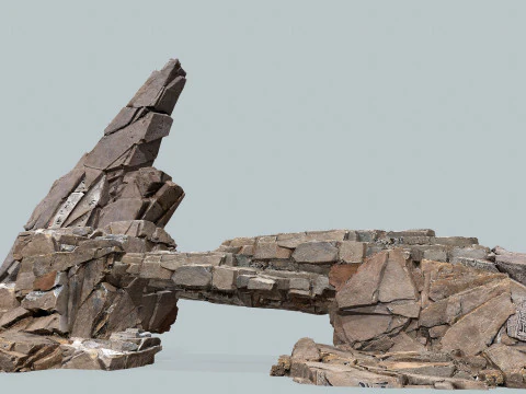 Desert rocks 3D Model