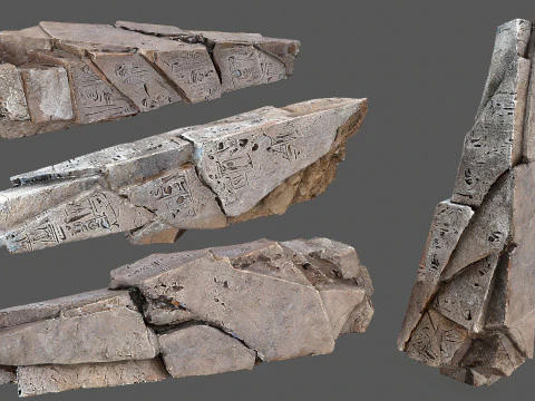 Desert rocks 3D Model