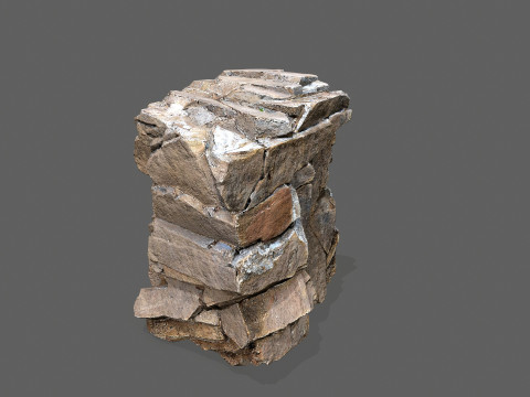 Desert rocks 3Dモデル