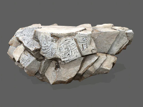 Desert rocks 3D Model