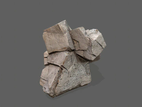 Desert rocks 3D Model