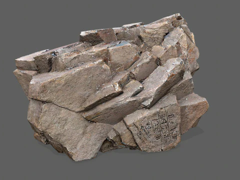 Desert rocks 3D Model