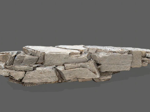 Desert rocks 3D Model