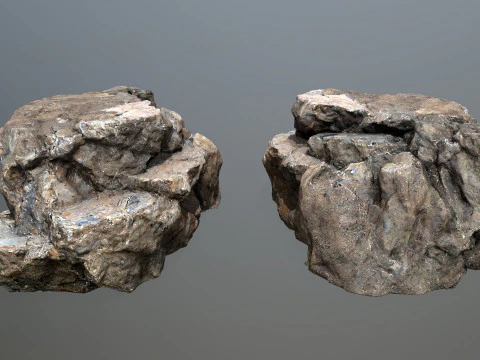 Cliff rocks 1 3D Model