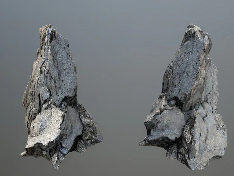Cliff rocks 1 3D Model