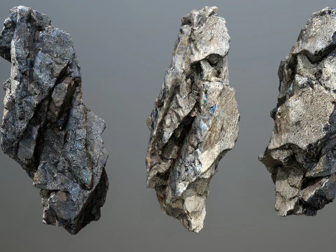 Cliff rocks 1 3D Model
