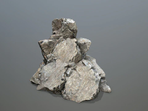 Cliff rocks 1 3D Model
