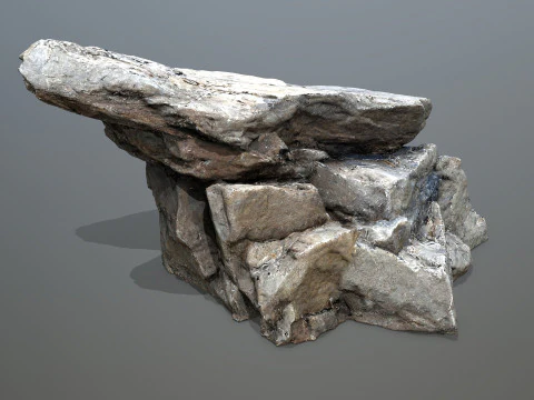 Cliff rocks 1 3D Model