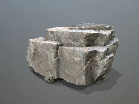 Cliff rocks 1 3D Model