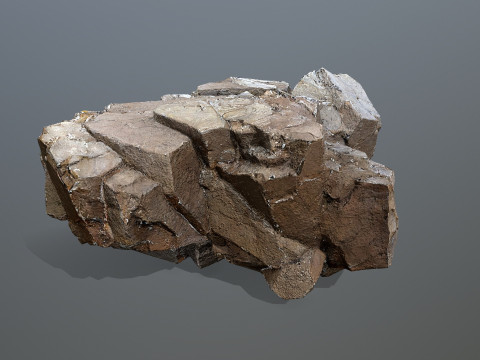 Desert rocks 3Dモデル