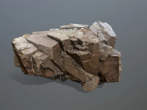 Desert rocks 3D Model